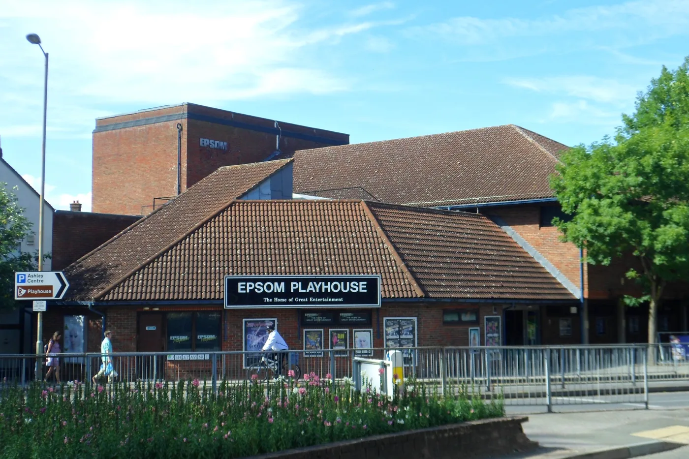 Epsom Playhouse on Ashley Avenue, where Snow White runs from 11 December 2026 to 3 January 2027